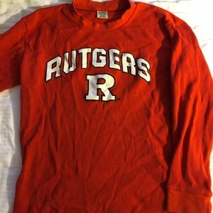 Rutgers University waffle shirt